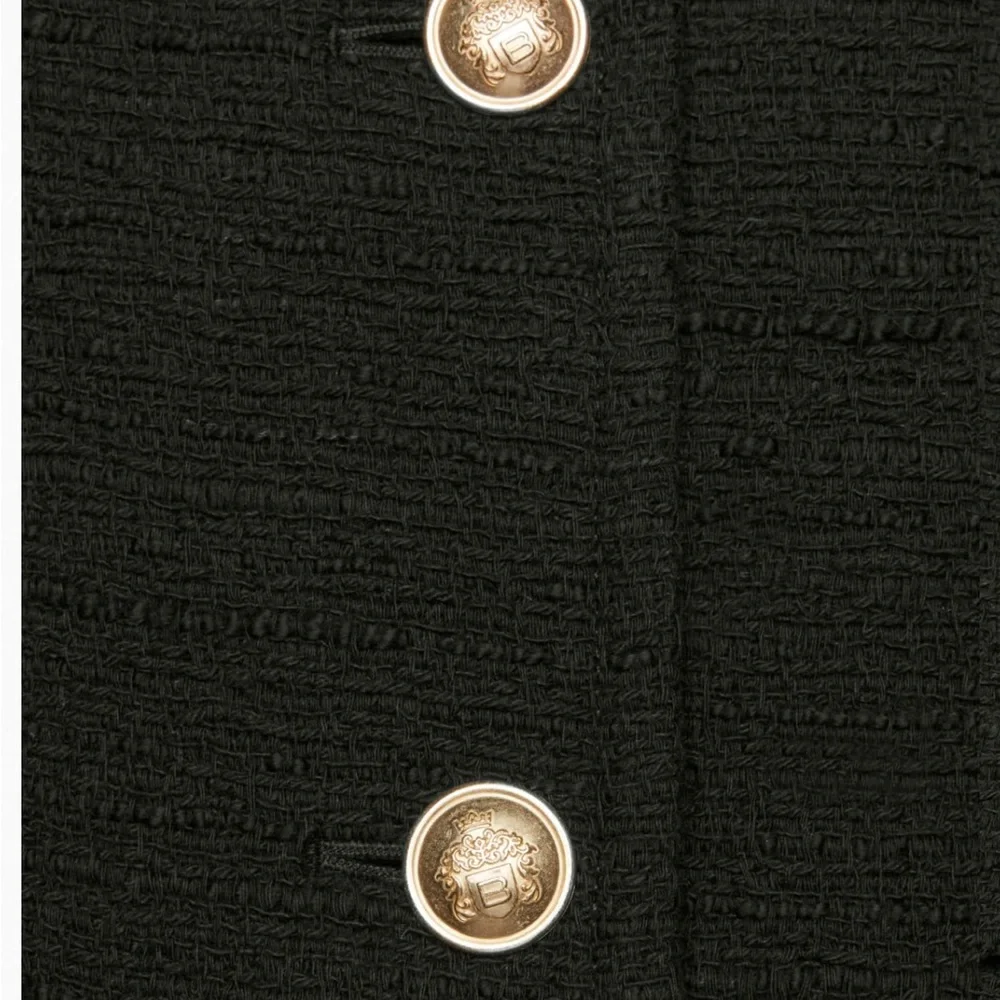 Aritzia Babaton Frances Black Blazer with Gold Buttons - Picture 3 of 8
